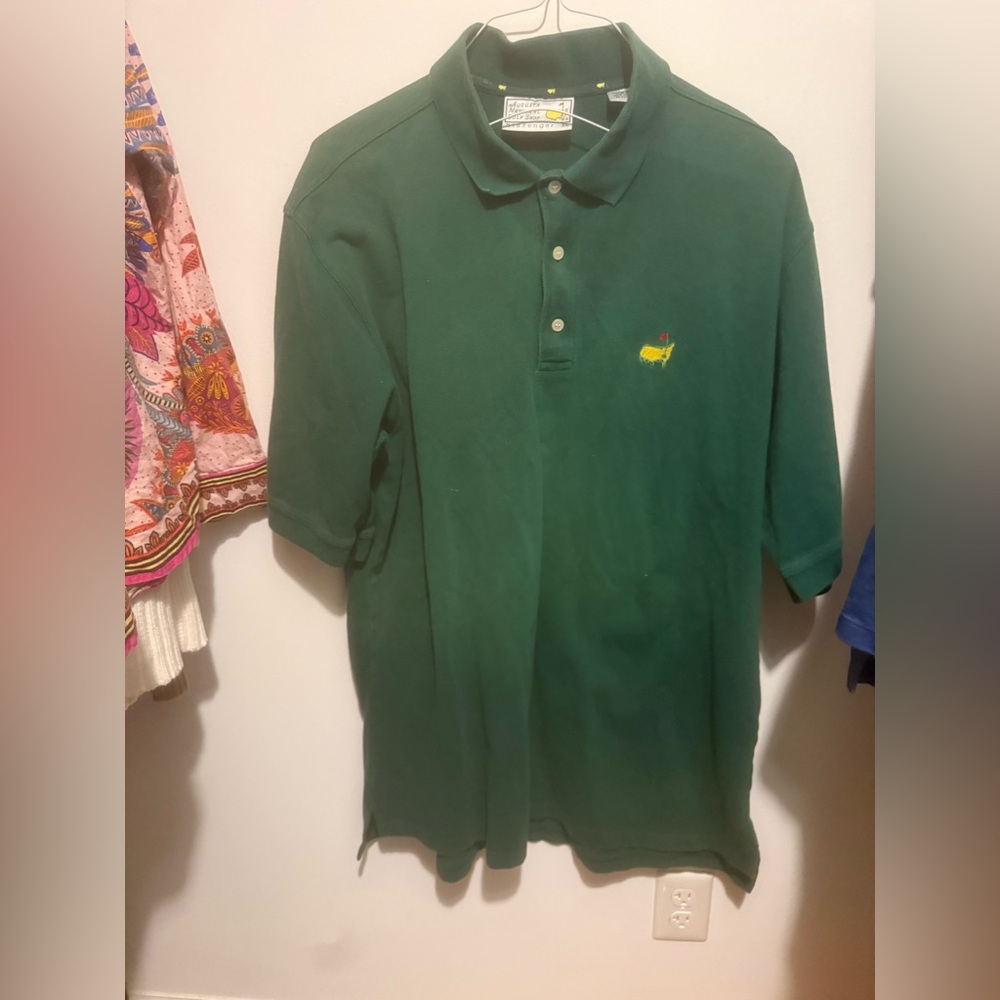 Vintage mens Augusta national shop master polo XL